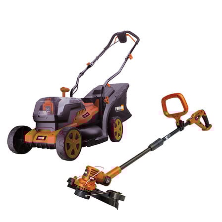 Pack Tondeuse sans fil 20 V 34 cm - poussée  et...