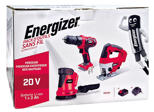 PACK 3 OUTILS SANS FIL 20 V