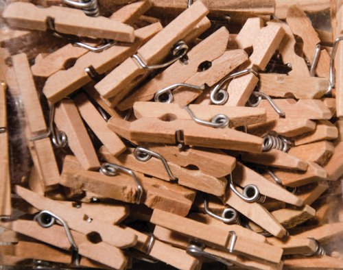 Chaks 0610 - Boite de 50 Mini-pinces à linge