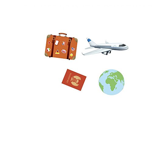 Chaks 70033, Sachet de 16 Confettis Voyage