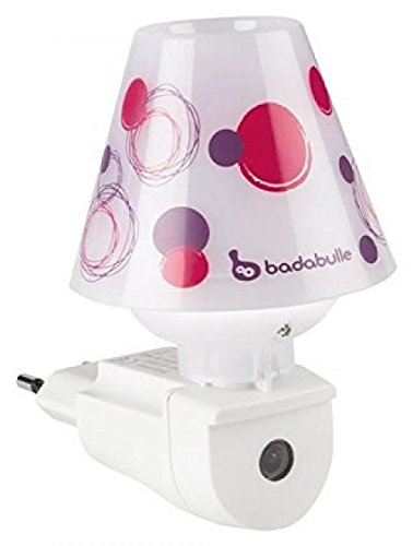 Veilleuse abat-jour prune