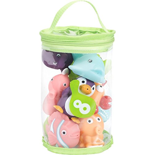 BADABULLE Rigolos SPlash Océan Set de 10 Jouets...