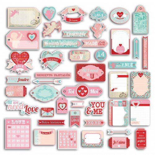 46 formes découpées - A la folie