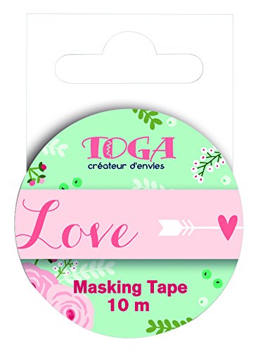 Mt89 masking tape love washi tape rose 5,5 x 7 ...