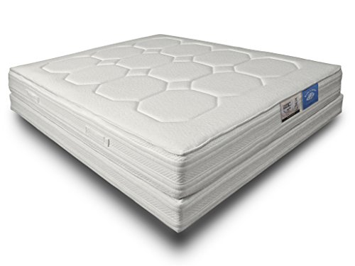 Ensemble matelas 609 ressorts ensachés 5 zones ...