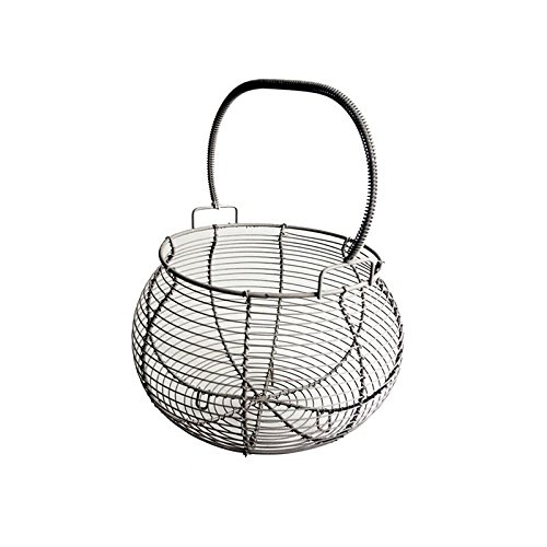 Panier A Salade Rond D.19 H31 Fer Grillage