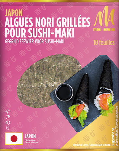 FEUILLES D'ALGUES POUR SUSHI