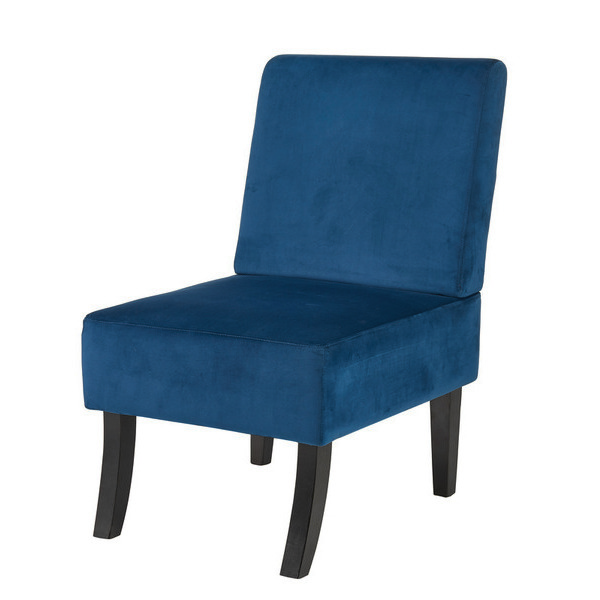 Fauteuil velours bleu 3661971037074 (3661971037074)