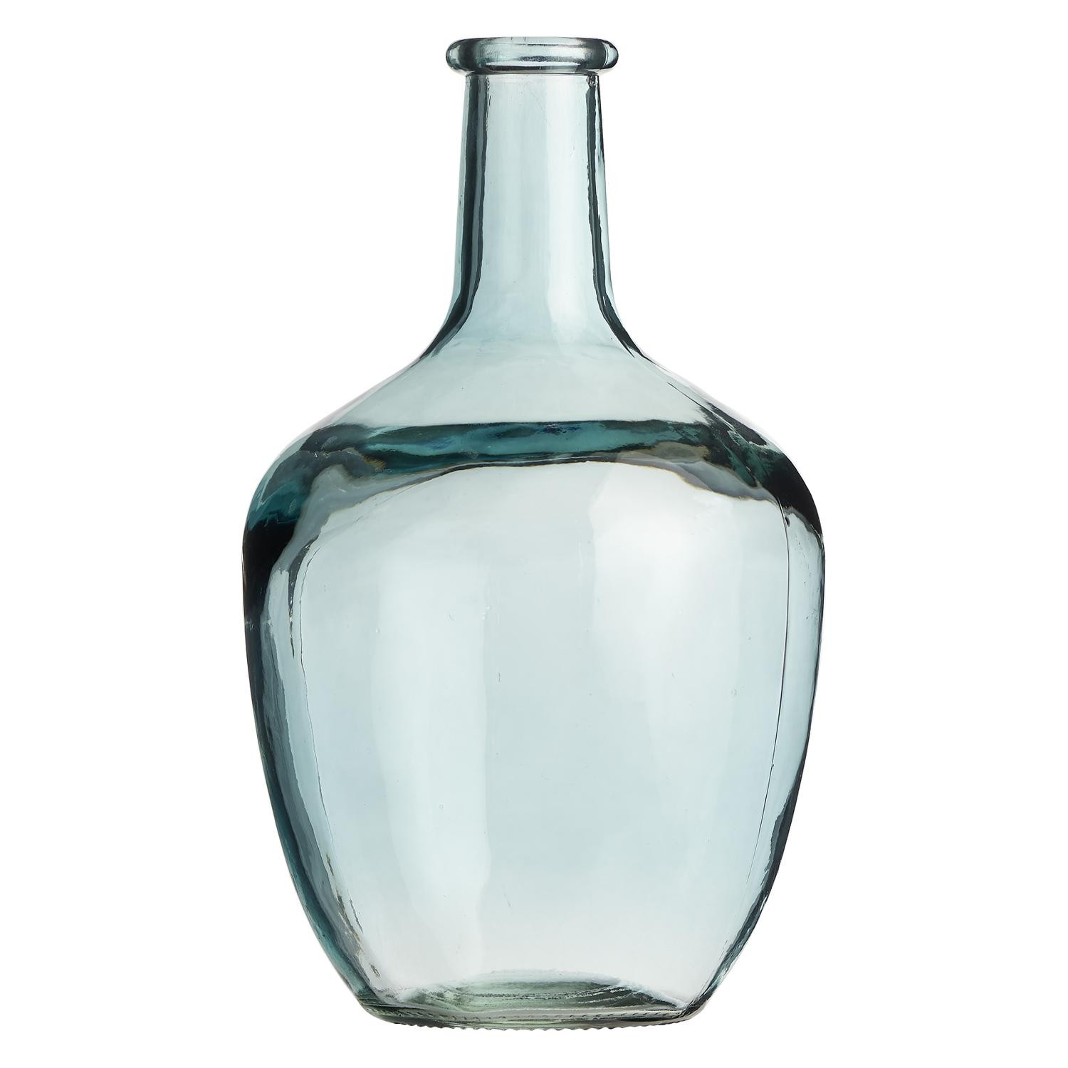 Vase bouteille en verre 26cm  3661971052527 