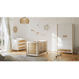 THEO Chambre TRIO Lit 60x120 Commode Armoire OCEANIA Neige code EAN 3661979007512 