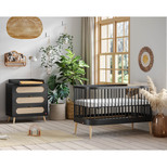 VOX Chambre DUO Lit 70x140 PARIS Commode CANNE Noir code EAN 3661979051539 