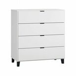 VOX Commode 4 tiroirs SIMPLE Blanc code EAN 3661979059085 