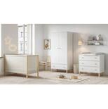 VOX Chambre TRIO Lit 60x120 Commode Armoire TELA Blanc/Bois code EAN 3661979069855 