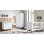 VOX Chambre TRIO Lit 70x140 Commode Armoire MID 2 Blanc/Noix code EAN 3661979069909 