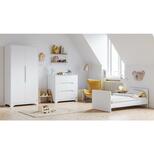 VOX Chambre TRIO Lit 70x140 cm + Commode Armoire OVA Blanc code EAN 3661979072923 