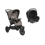 CHICCO Poussette Duo Activ3 Dark beige + Siège-auto KORY I-size code EAN 3661979076556 