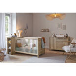 Chambre DUO Lit 70x140 + Commode CALYPSO Chêne ...