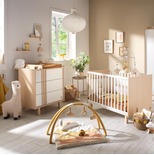 SAUTHON Chambre DUO Lit 120x60 Commode NATURE code EAN 3661979078222 