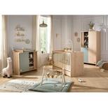 SAUTHON Chambre TRIO Lit 120x60 Commode 1P Armoire 2P TOKYO Sauge code EAN 3661979078376 