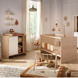 SAUTHON Chambre DUO Lit 140x70 Commode 1P TOKYO Blanche code EAN 3661979078420 