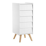 VOX Chiffonnier Vintage - Blanc/chêne code EAN 3661979083127 