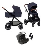 KINDERKRAFT Poussette Everyday 2 en 1 Denim + Siège-auto I-Snug 2 Shale code EAN 3661979083325 