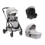CHICCO Poussette Trio Seety Nacelle Florence beige + Siège auto Kory Black code EAN 3661979083387 