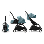 STOKKE Poussette YOYO 3 Pack 0+ et 6+ Aqua / Cadre Noir code EAN 3661979083707 