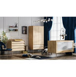 VOX Chambre TRIO Lit 60x120 Commode Armoire BOSQUE NEW Bois code EAN 3661979083851 