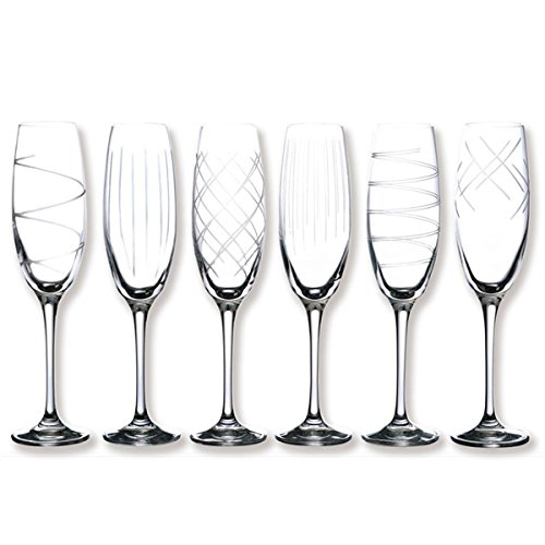 SAGA Coffret de 6 flûtes à champagne