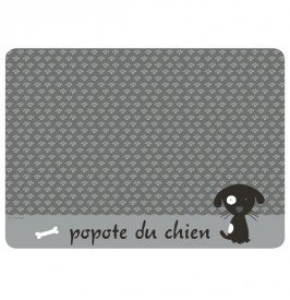 Tapis pour chien Popote - Gris - Derrière La Po...