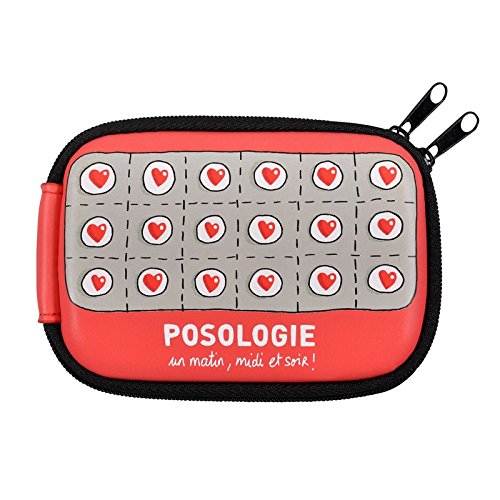 Etui de Rangement à Plaquettes Médicaments Pilu...