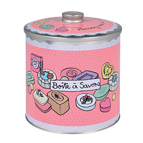 Boite à Savons Derrière La Porte Passez-moi - Rose