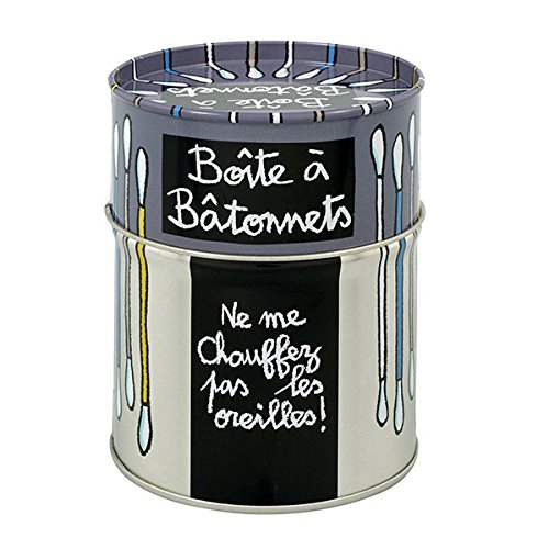 Boîte / Pot À Bâtonnets Cotons Tiges CHAUFFEZ E...