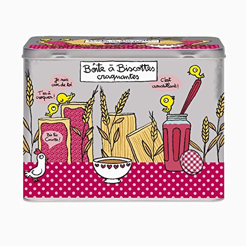 Boîte de Rangement À Biscottes Craquantes en Mé...
