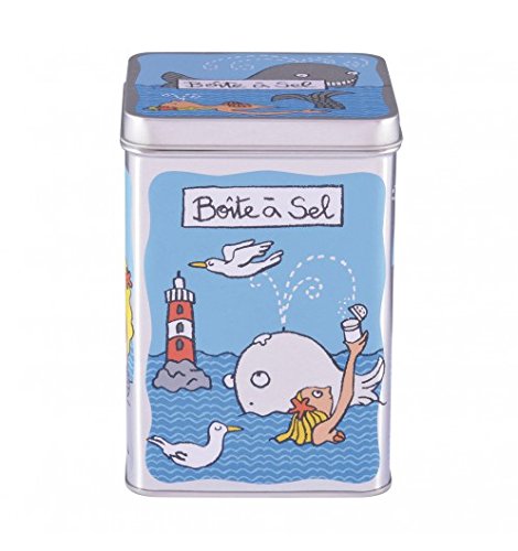 DERRIERE LA PORTE - Boite à sel Baleine en méta...