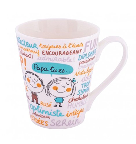 Derrière la porte DERRIERE LA PORTE - Mug porcelaine Papa Derrière la porte - code EAN 3662034030957 
