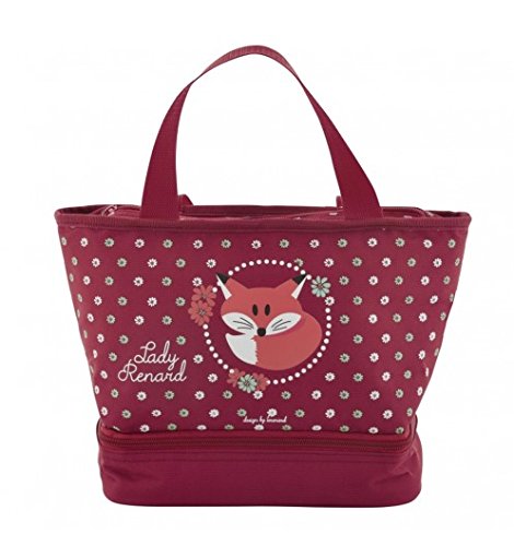 DERRIERE LA PORTE - Sac à lunch isotherme ROSA ...