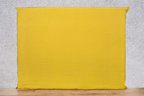 Harmony - housse de tête de lit en lin viti - 100% lin - curry - 190*126 code EAN 3662049041283 