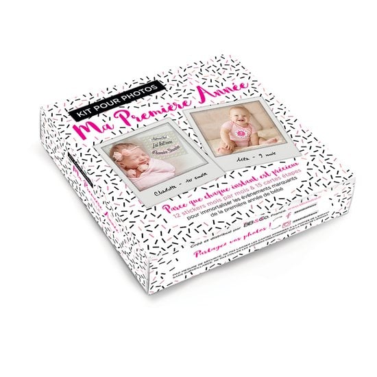  BB&Co Kit Pour Photos Ma Première Annee Fille   code EAN 3662159004574 