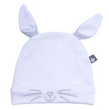 Bonnet naissance doublé pur coton Petit Lapin a...