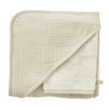 BB&CO Cape de bain + gant bambou & gaze mousse de lait 70 x 70 cm code EAN 3662159031433 