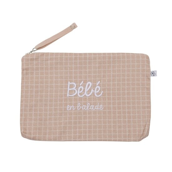  BB&Co Baby trousse plastifiée carreaux Nude  code EAN 3662159044082 