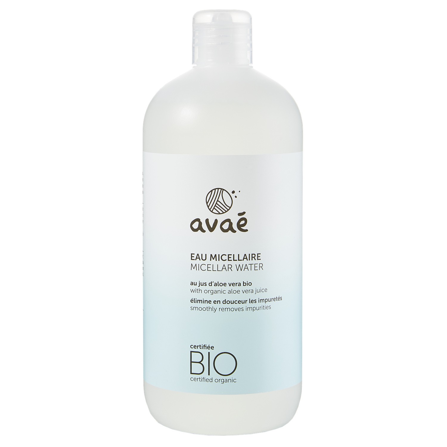 AVAE Eau micellaire au jus aloé vera Bio AVAE code EAN 3662217101092 