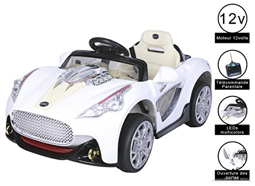 Voiture électrique sport 12 volts - lumiere led...