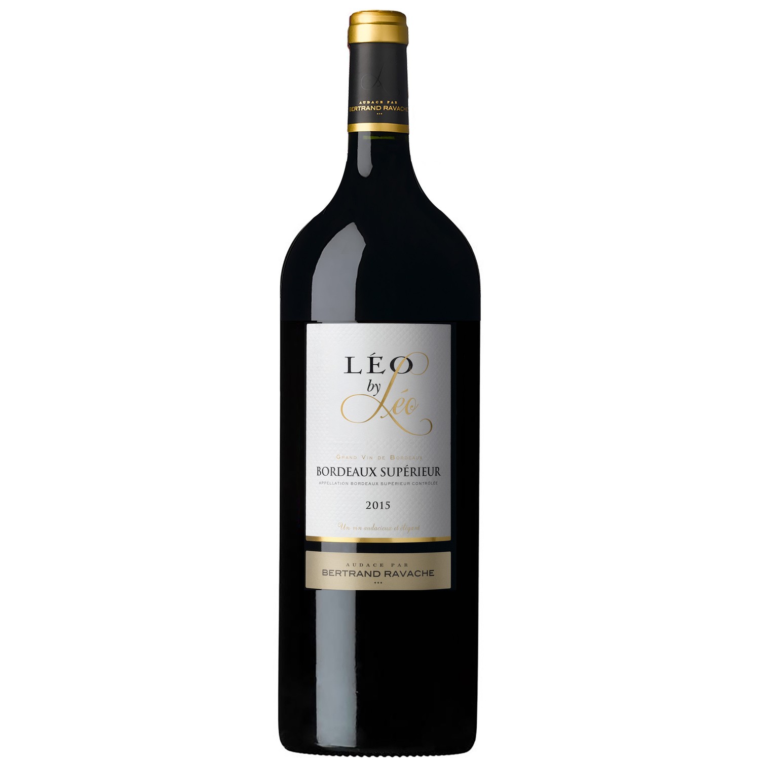 Vin rouge Bordeaux Supérieur LEO BY LEO