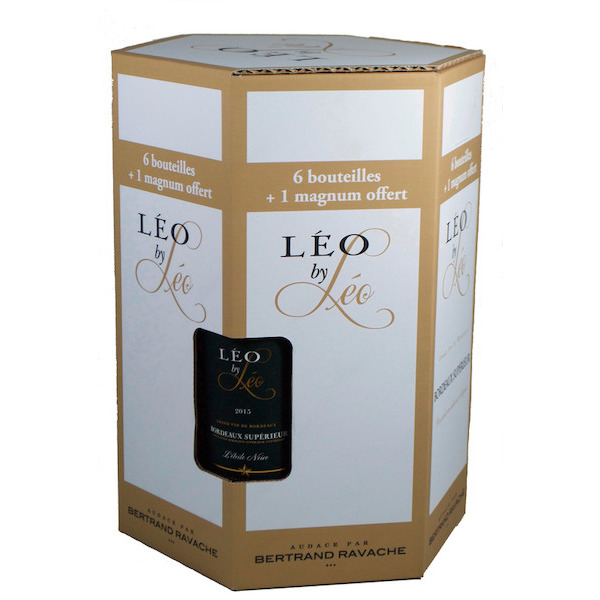 LÉO BY LÉO  "L’ÉTOILE NOIR" A.O.P. Bordeaux Supérieur rouge  3662312018462 (3662312018462)