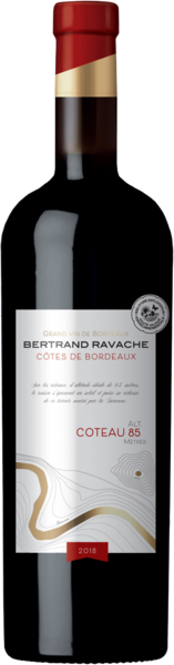 COTEAU 85 AOP CÔTES DE BORDEAUX ROUGE
 code EAN 3662312019384 