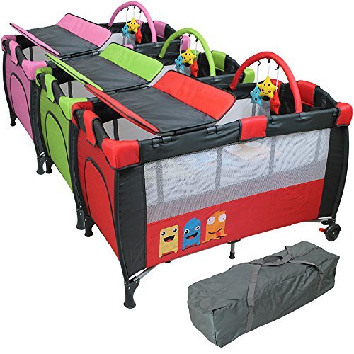 ® lit parapluie 60 cm x 120 cm + matelas + tabl...