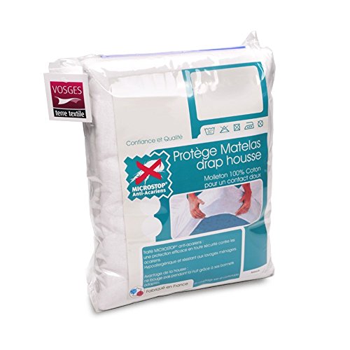 Protège matelas absorbant Antonin - blanc - 60x120